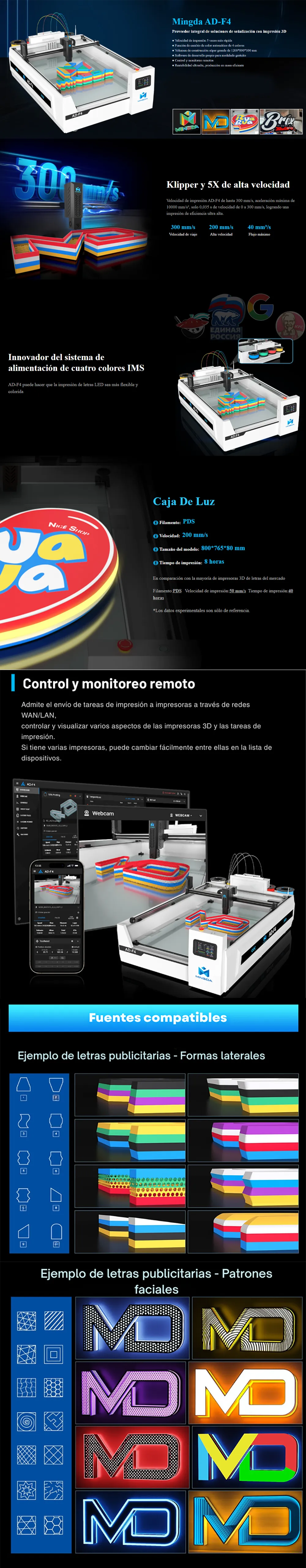 Impresora 3D Mingda AD-F4