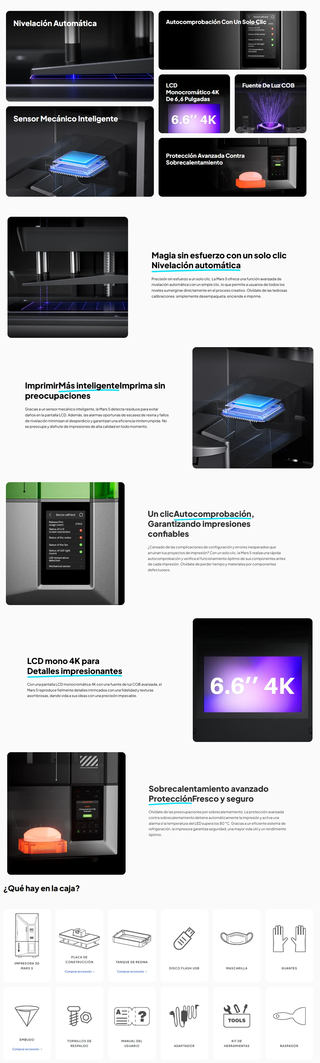 Impresora 3D Elegoo Mars 5 4k