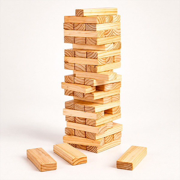 Jenga gigante