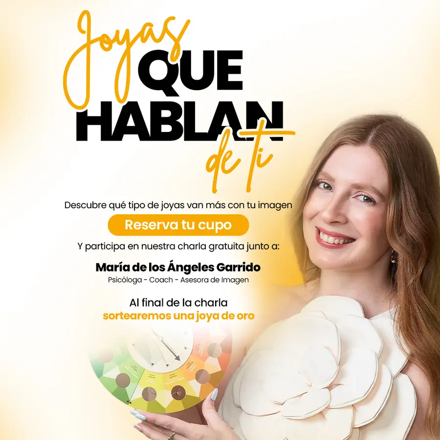 Joyas que hablan de ti, charla gratuita con María de los Ángeles Garrido