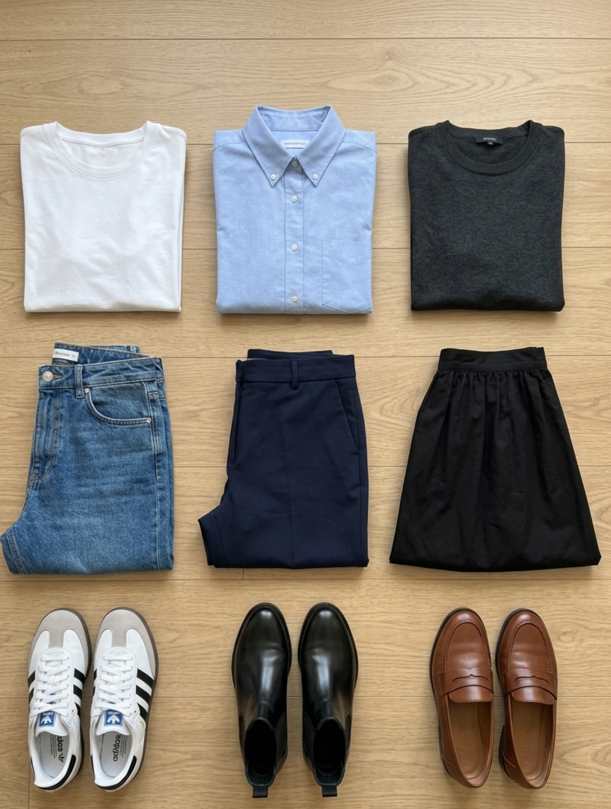 Regla 3-3-3 armario cápsula mujer método minimalista moda consciente Chile Carobaska.