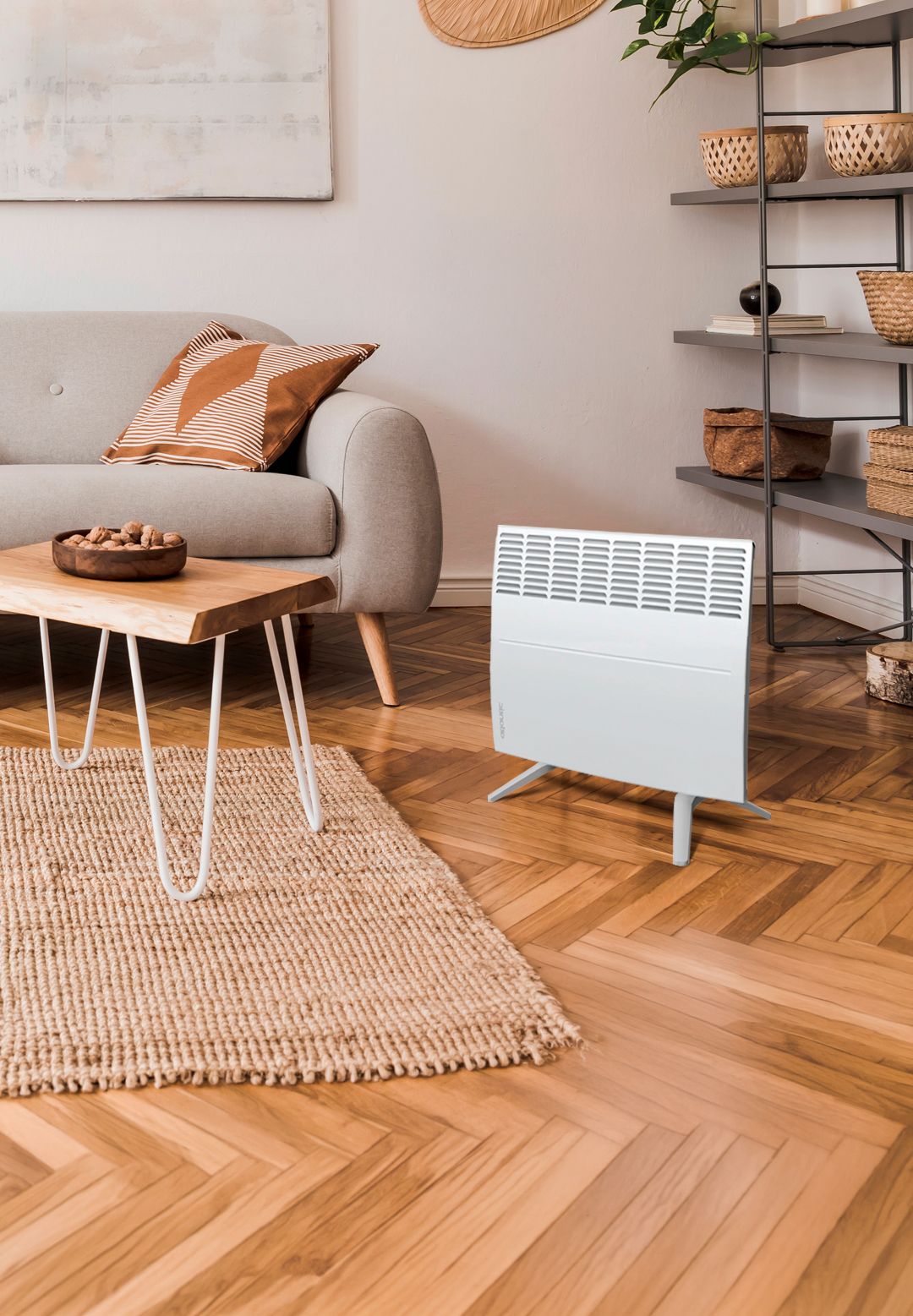 Estufa a leña Bosca instalada en un ambiente interior