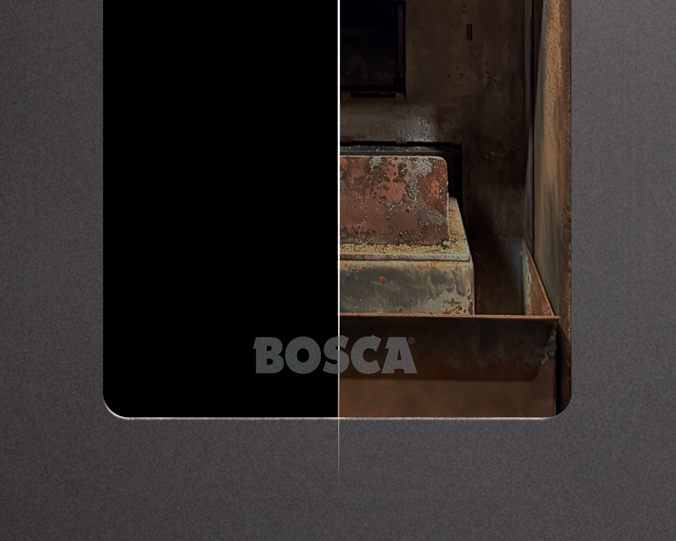 Estufa a leña Bosca instalada en un ambiente interior