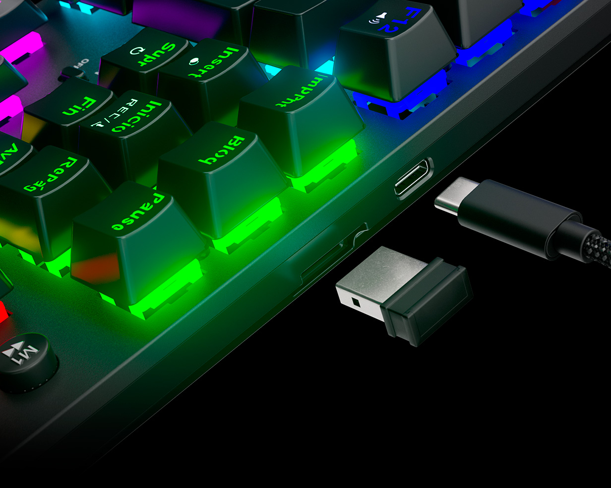 Primus Ballista 92T PKS-094S teclado mecánico inalámbrico RGB
