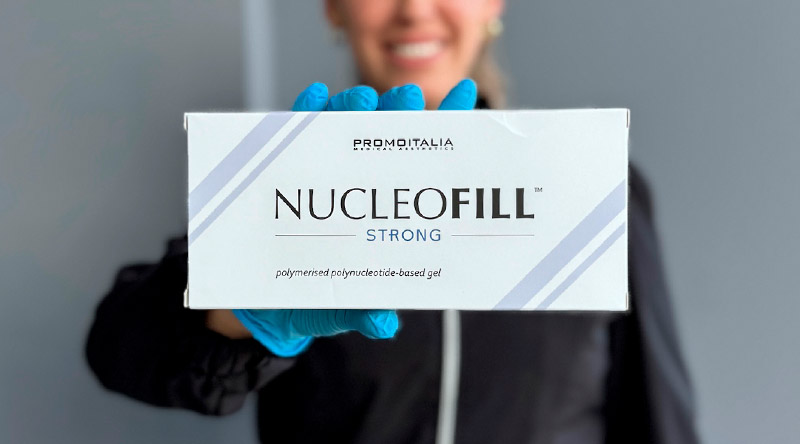 NucleoFill Strong reparación daño solar en piel
