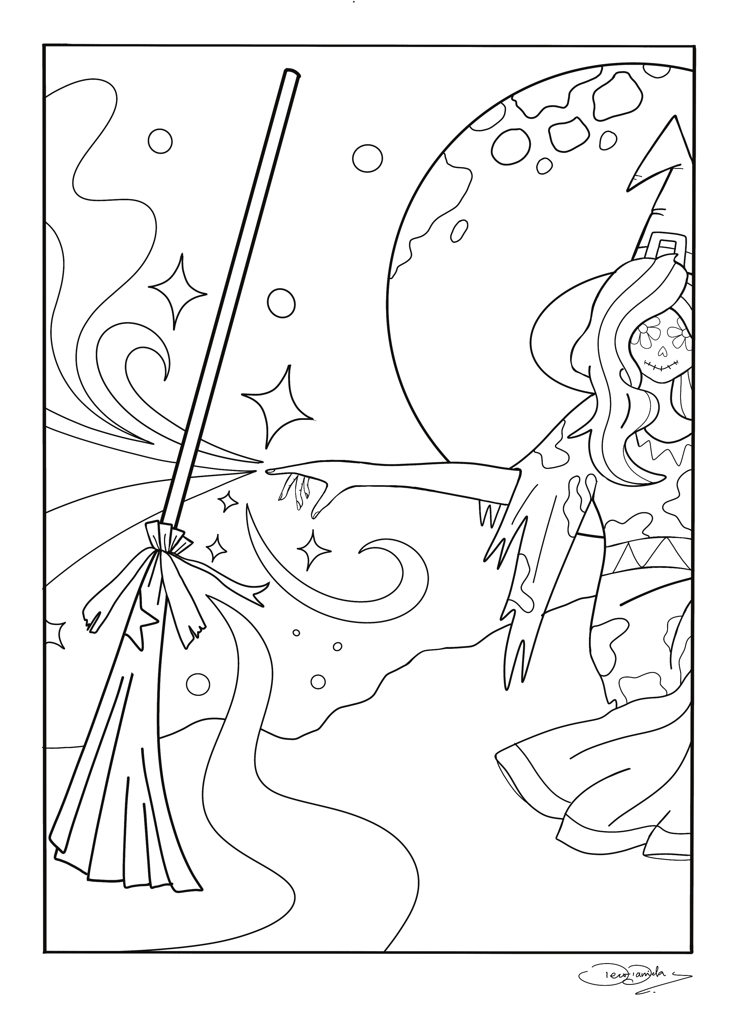 Ilustración Halloween 2025