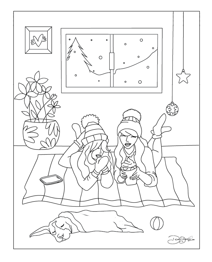 Ilustración Navidad 2025