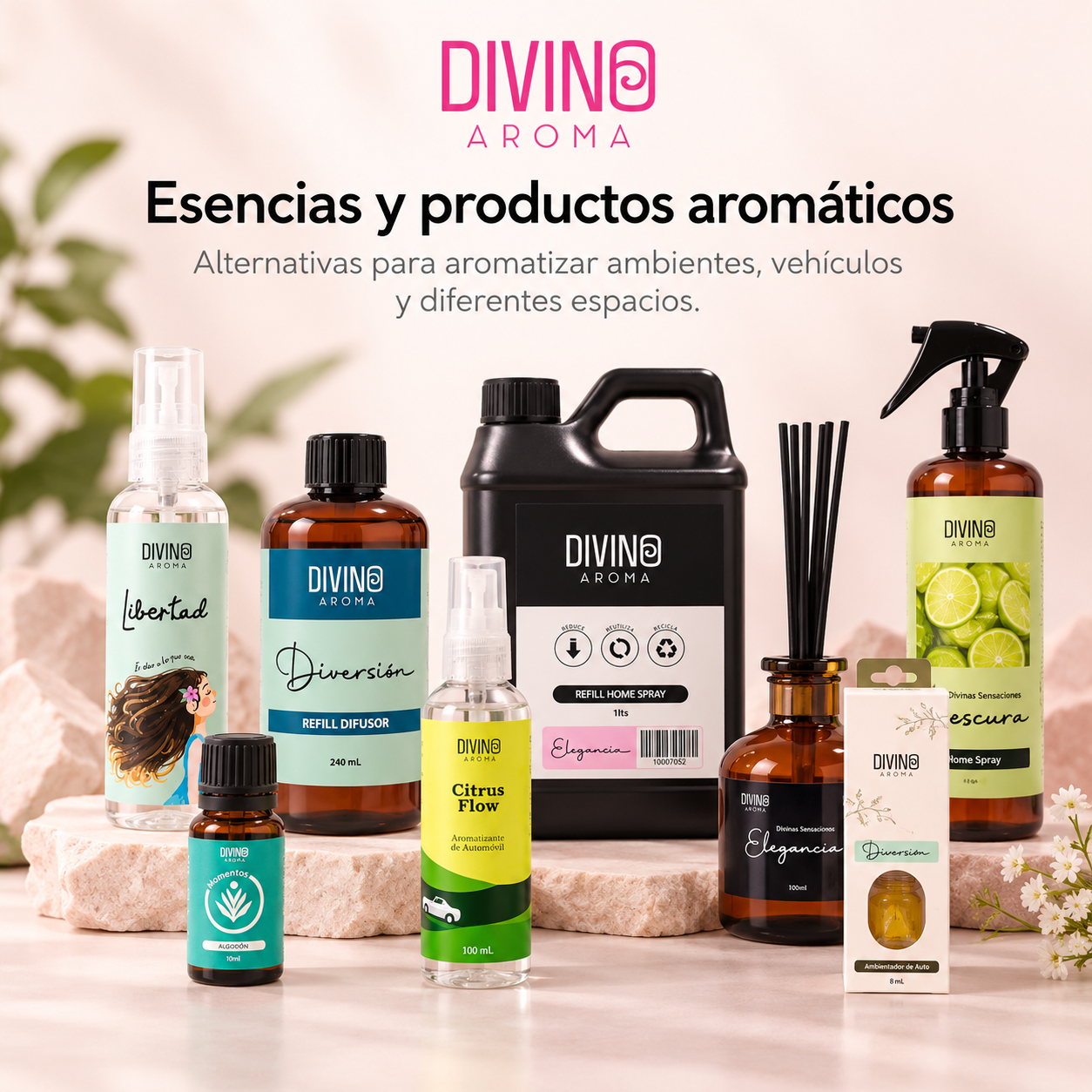 Esencias y productos aromáticos Divino Aroma