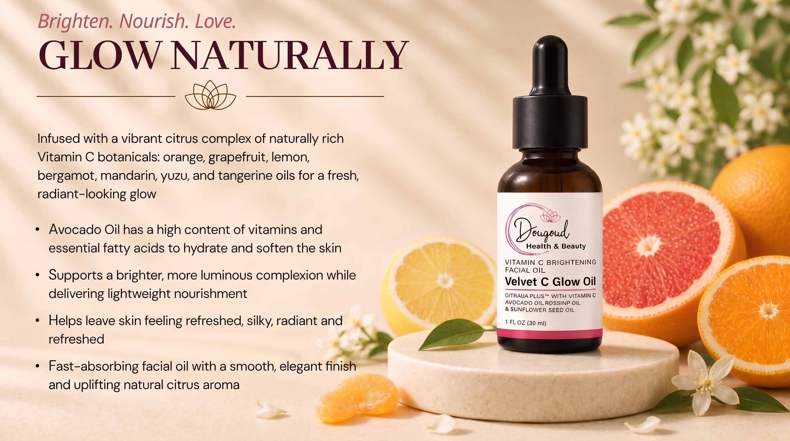 Velvet C Glow Oil
