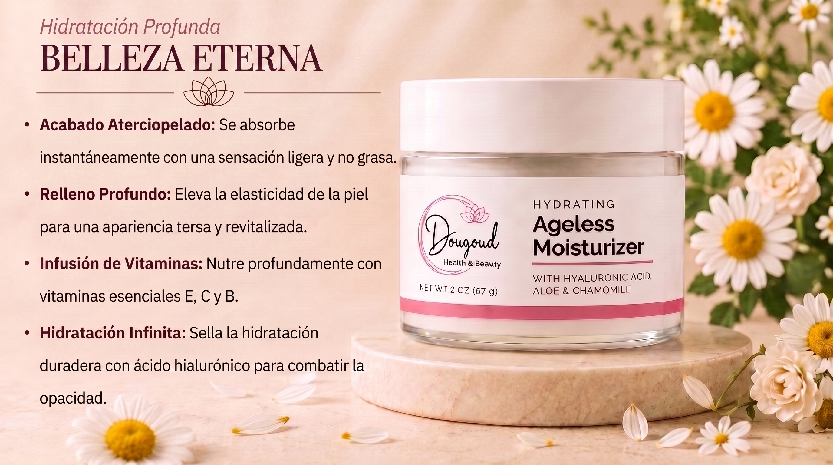 Hydrating Ageless Moisturizer en Español