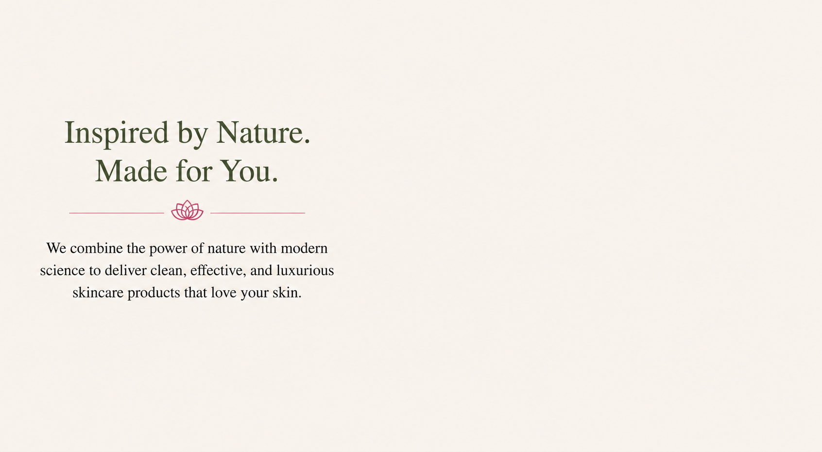 Inspired by Nature