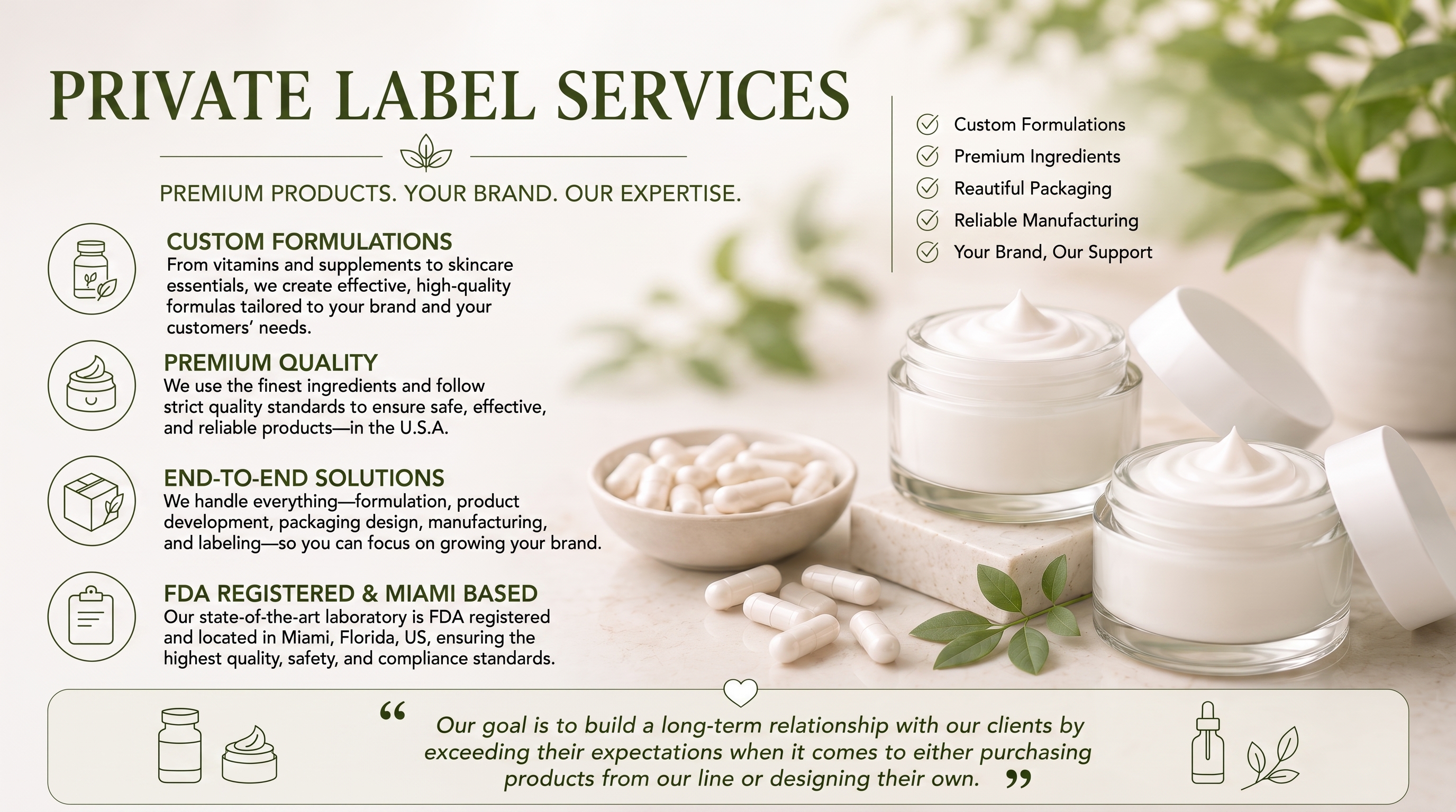 Private Label Services