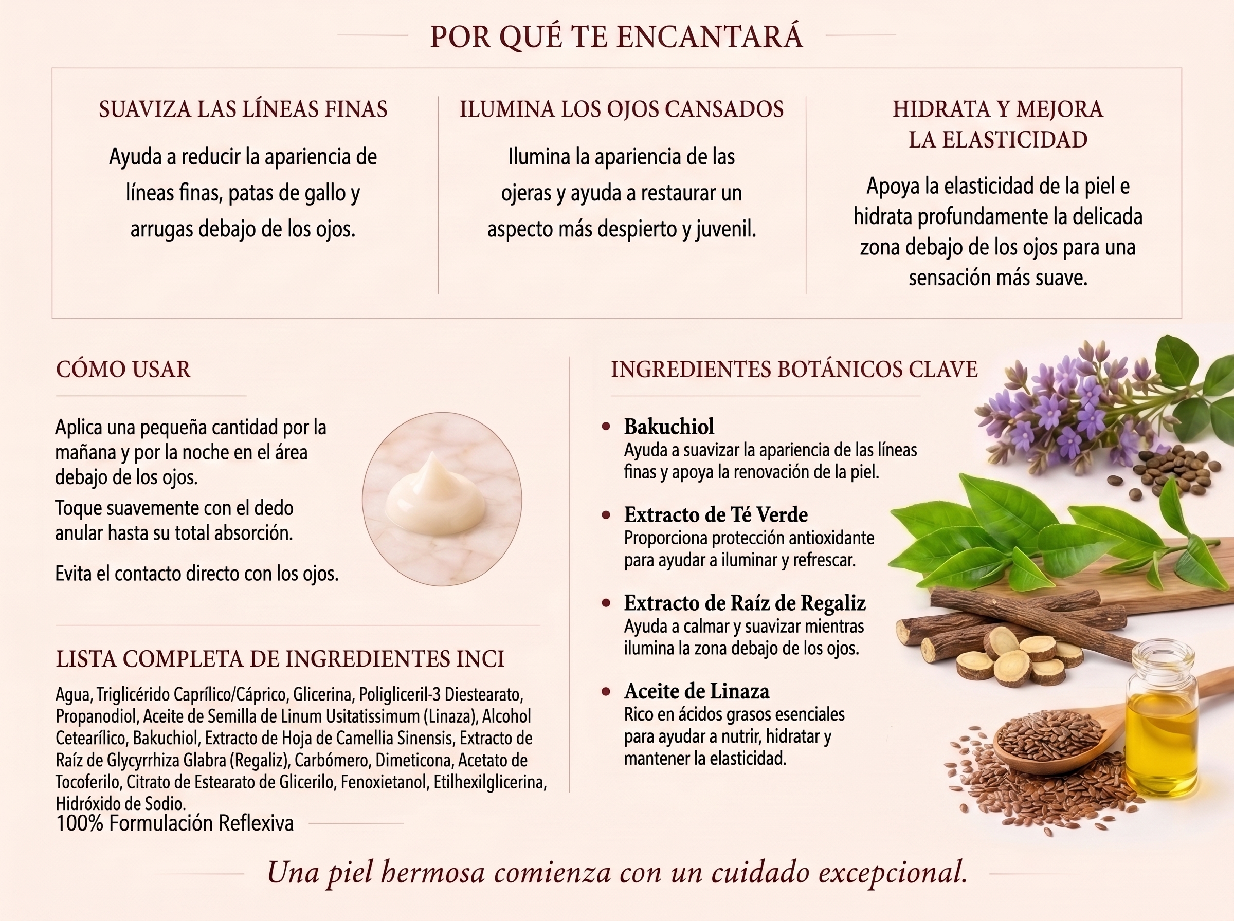 Ageless Eye Cream - Español