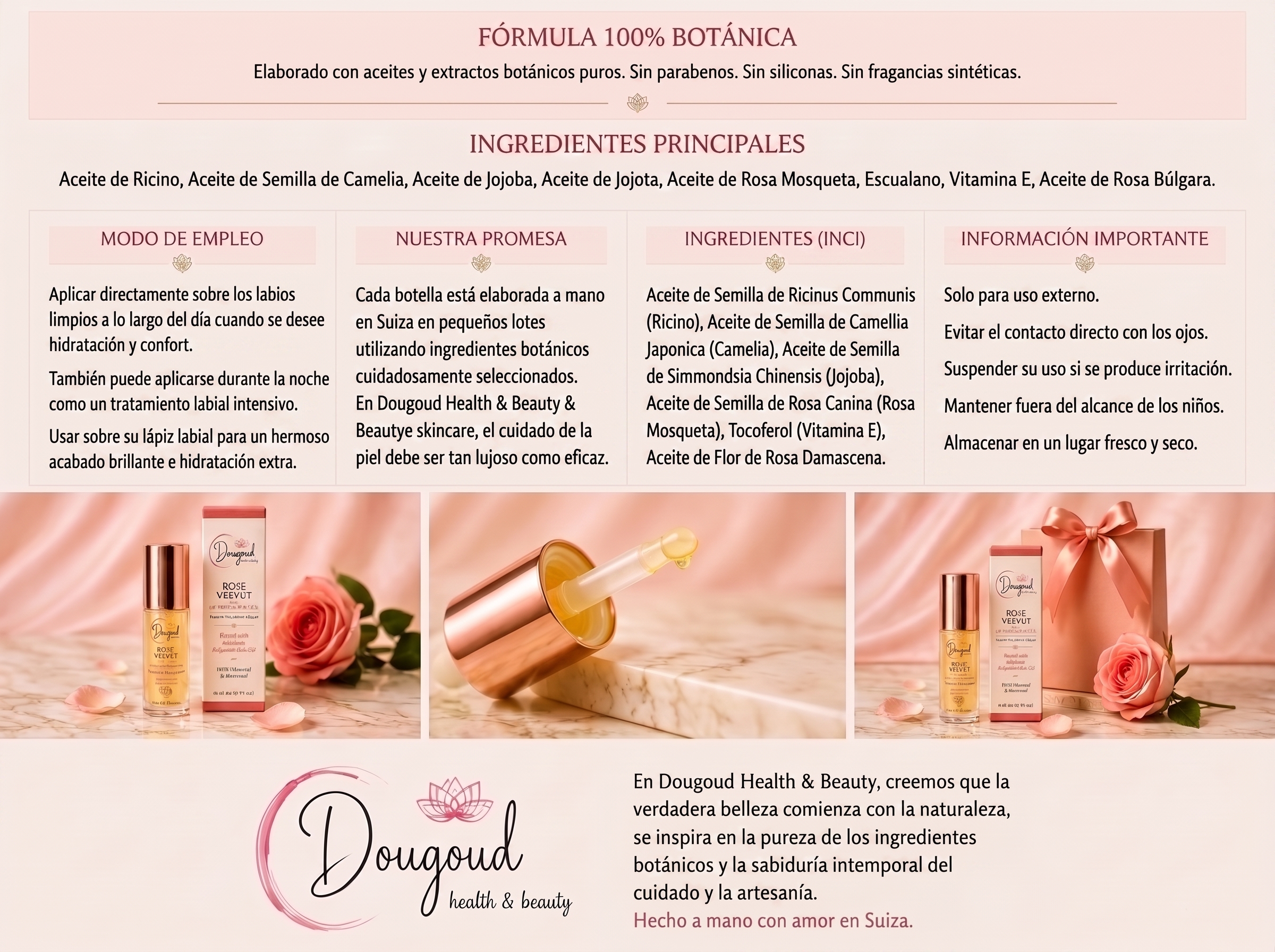 Tratamiento de Labios Rose Velvet