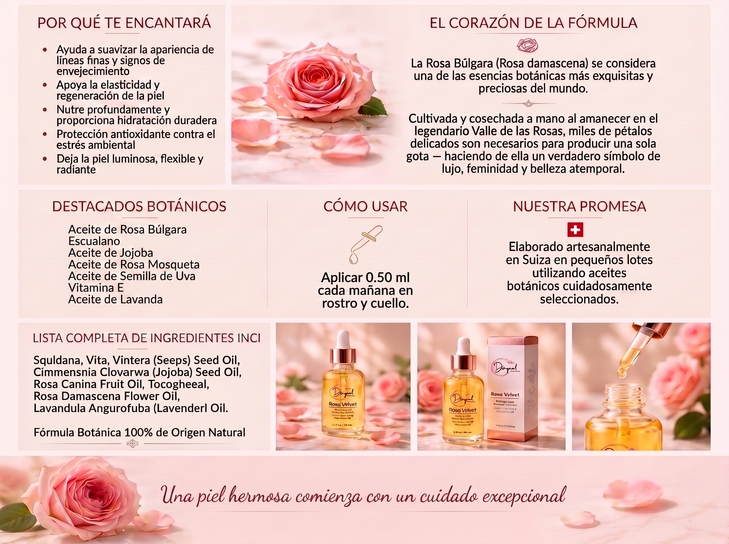 Detalles de Rose Velvet