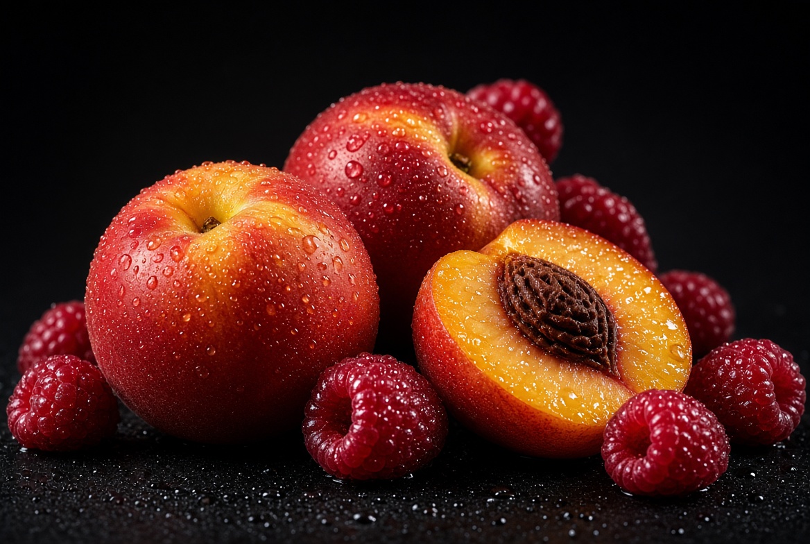 Frutal Nectarina y Frambuesa