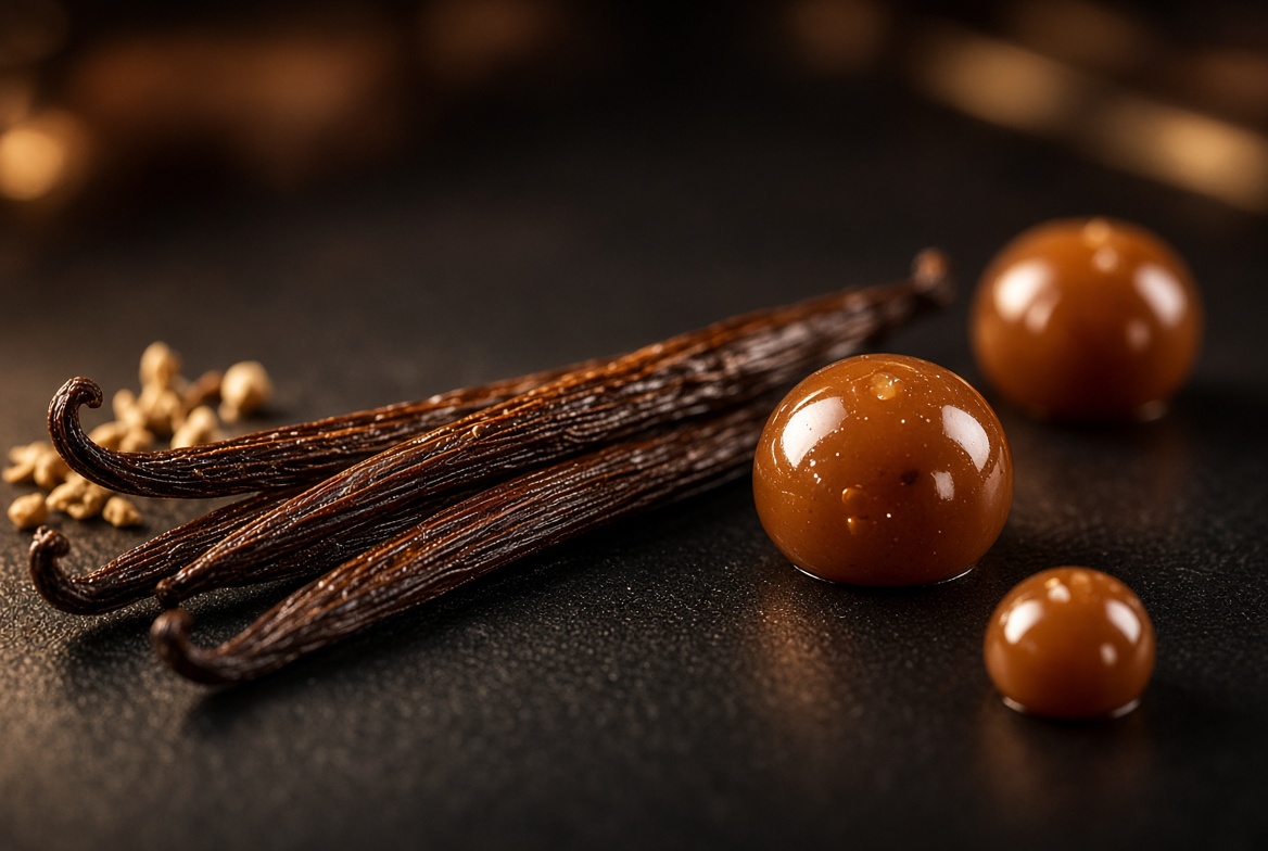 Dulce y Avainillado Vainilla y Caramelo