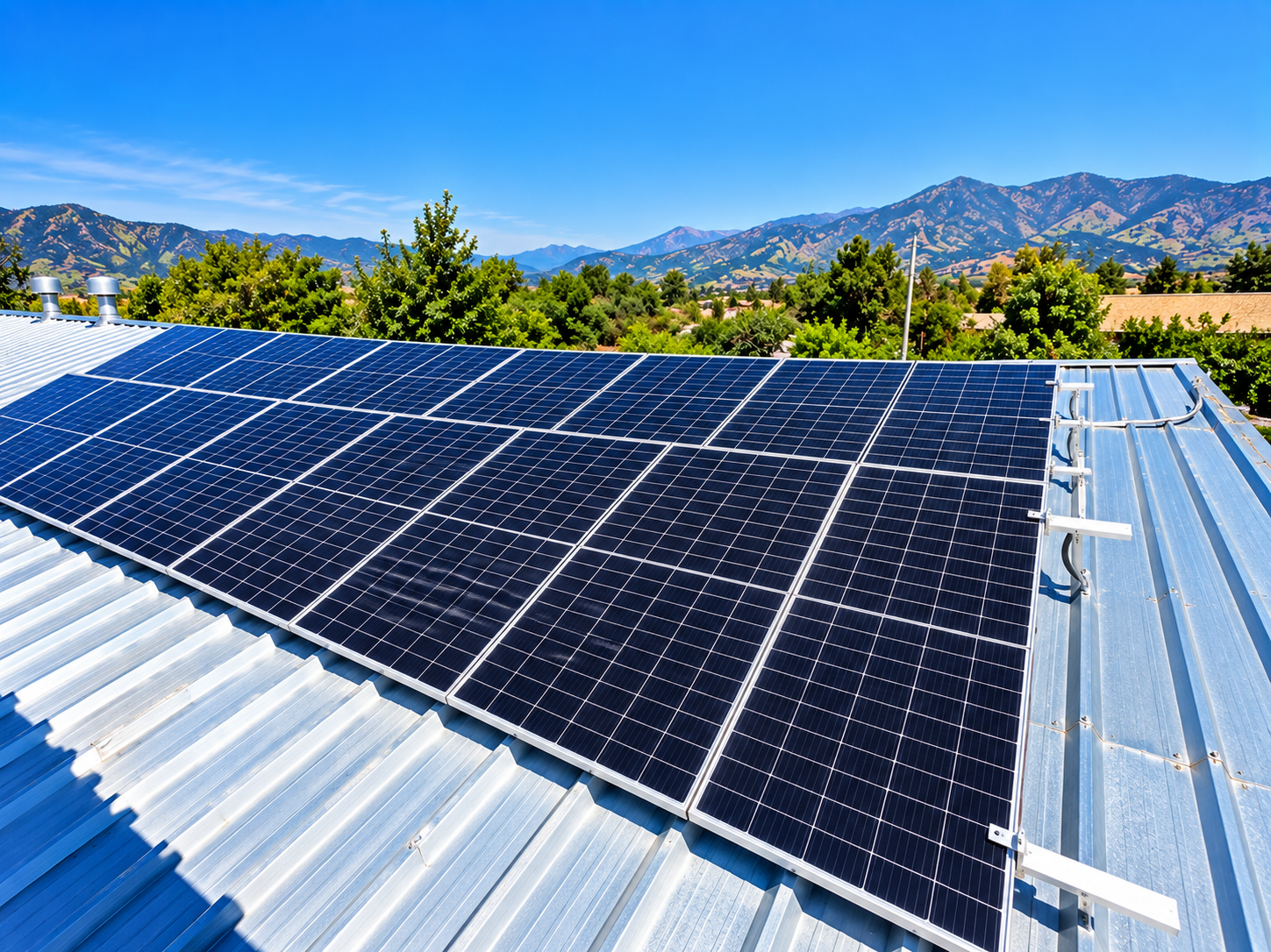 Instalación de sistema solar