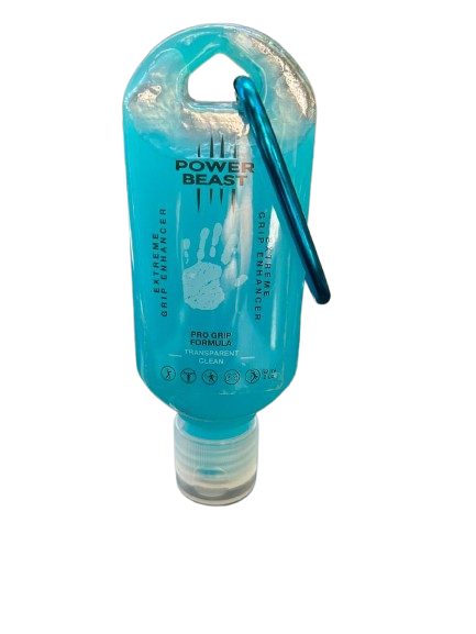 Magnesio liquido transparente Power Beast 59 ml liquid chalk para crossfit calistenia gimnasio agarre Chile Fuerza Bruta