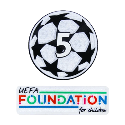 Special Edition Barcelona 5 Champions patch