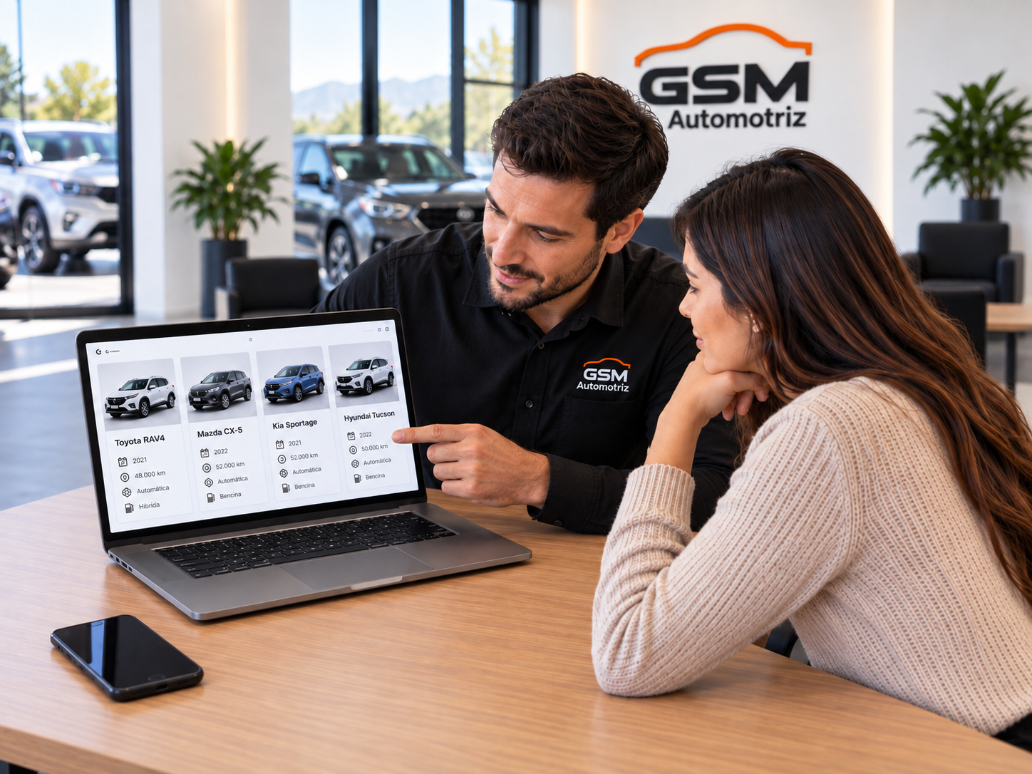 GSM Select Car - Orientación a la Compra