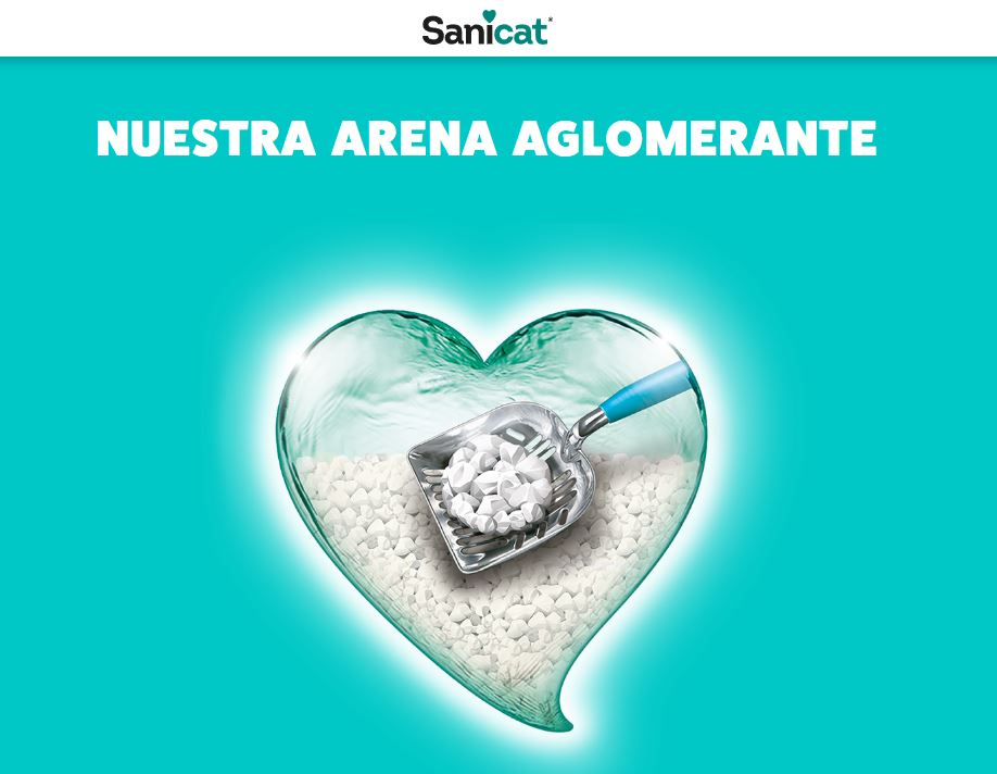 Sanicat arena aglomerante sin olor en Infopet Reñaca