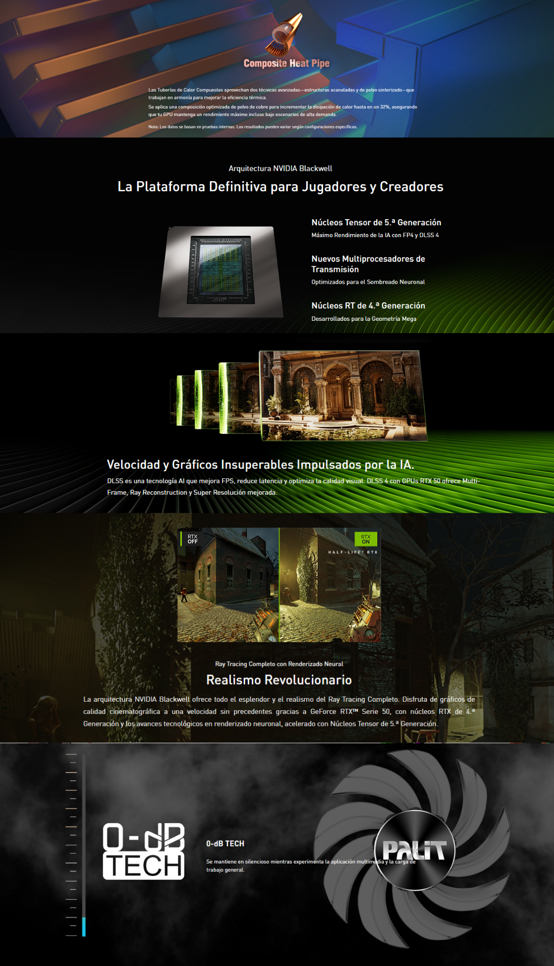 Palit GeForce RTX 5050 Dual 8GB GDDR6 Tarjeta Gráfica Gamer