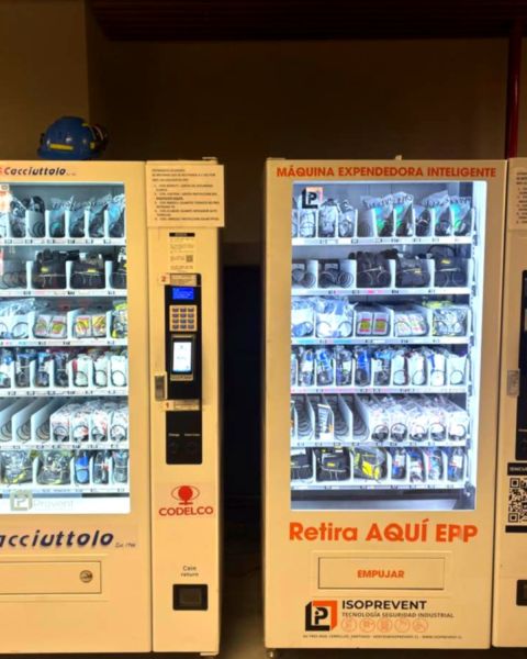 Dispensador de EPP con identificación por QR, RFID y reconocimiento facial