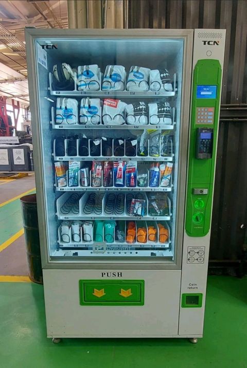 Dispensador de insumos industriales de Isoprevent en Porsche Holding