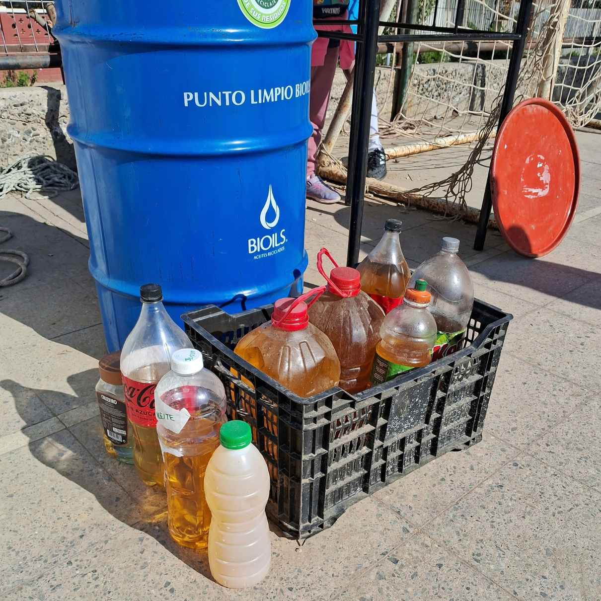 Retiro de aceite para locales de comida