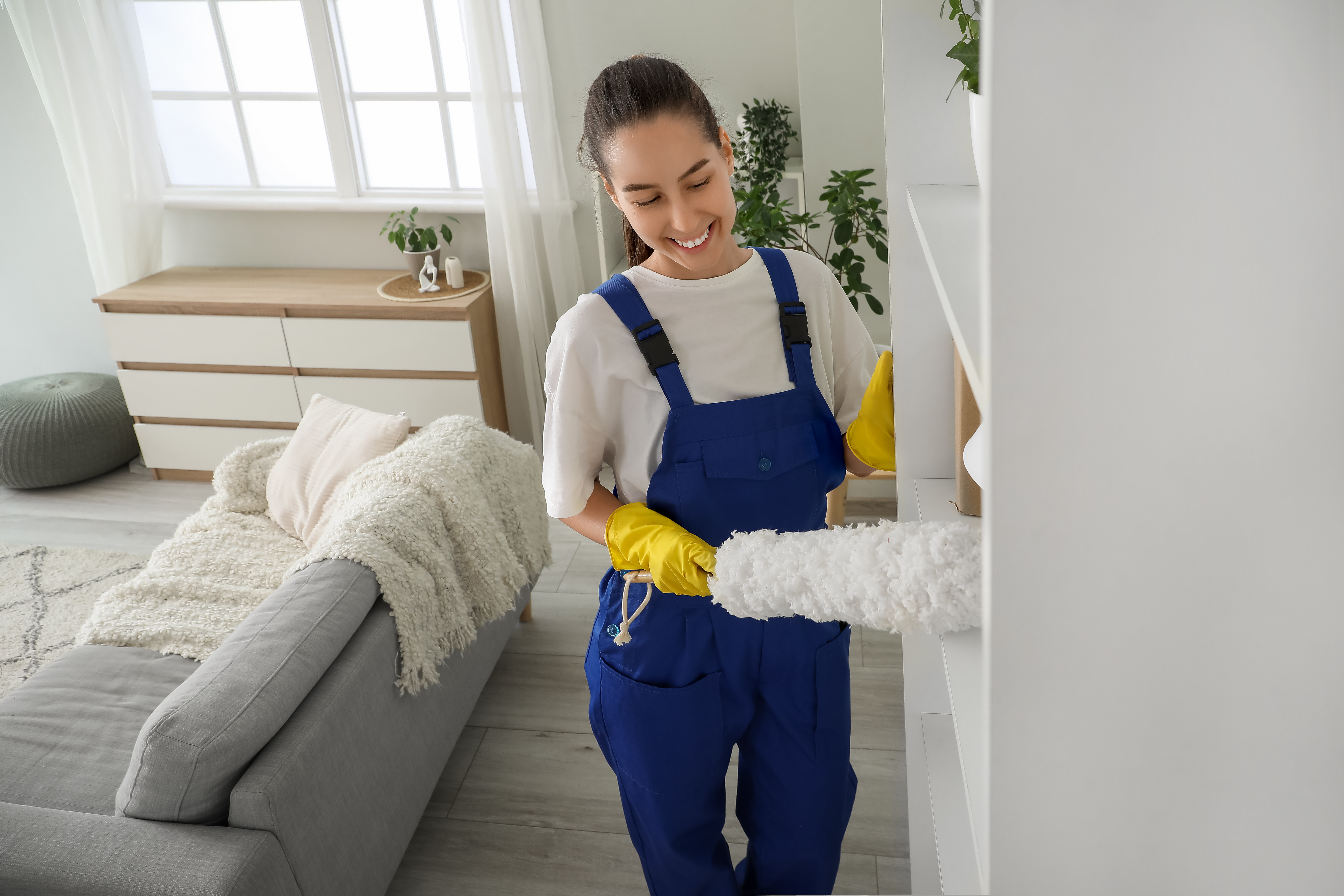 Limpieza con estándar hotelero