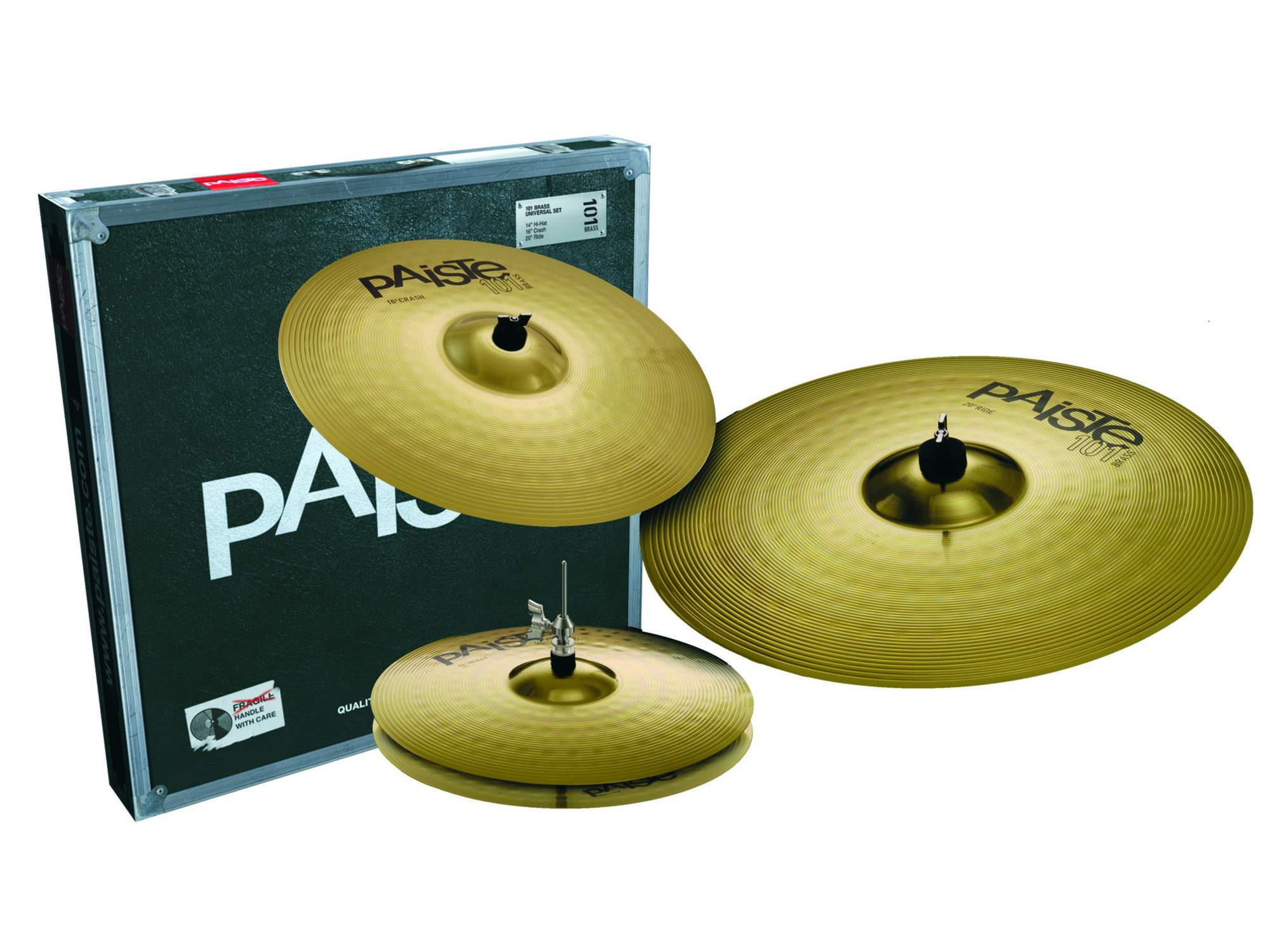 Platillos Paiste 101 disponibles en Lucy Rock