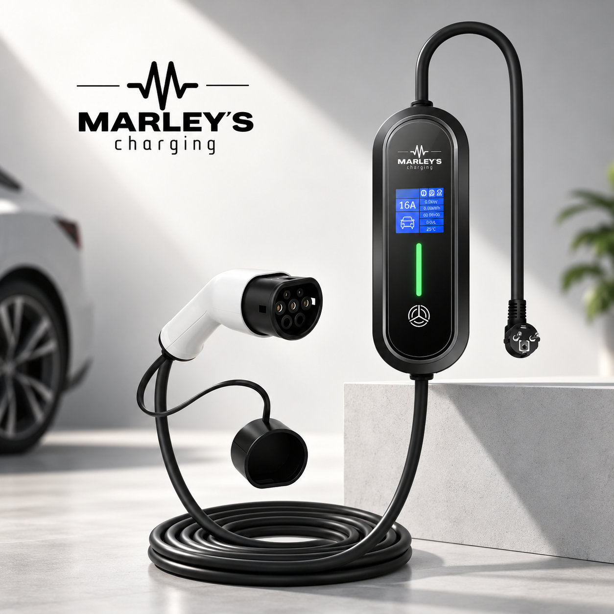 Carregador Portátil MARLEYS 3,5 kW 16A