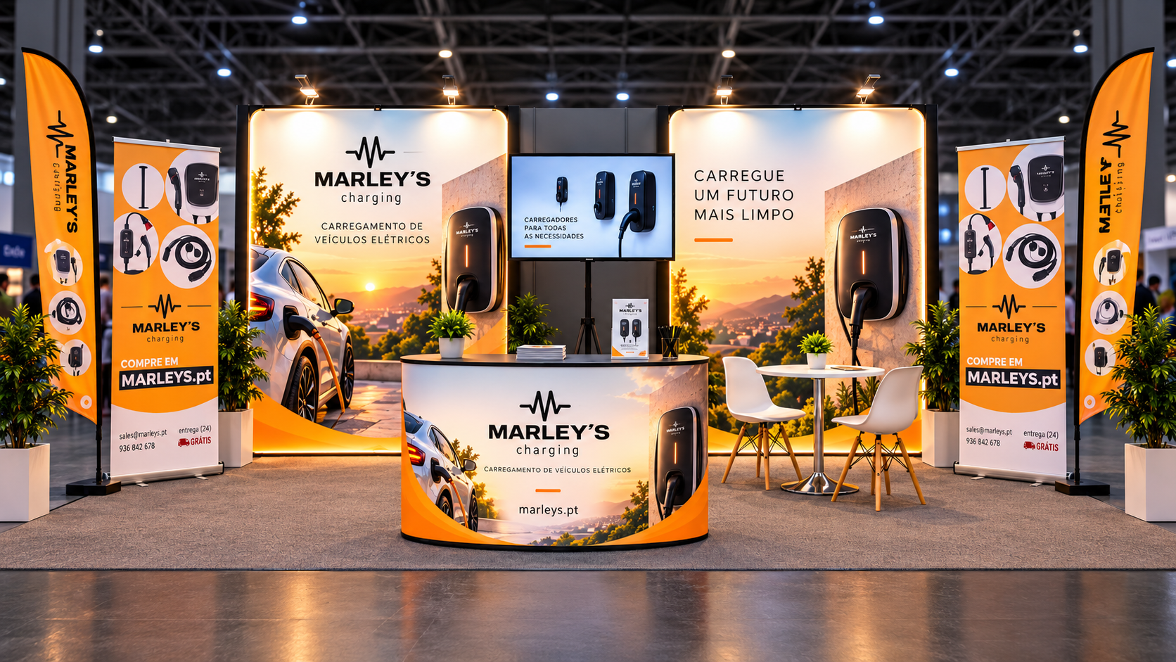 Novo stand MARLEYS no SAHE 2026