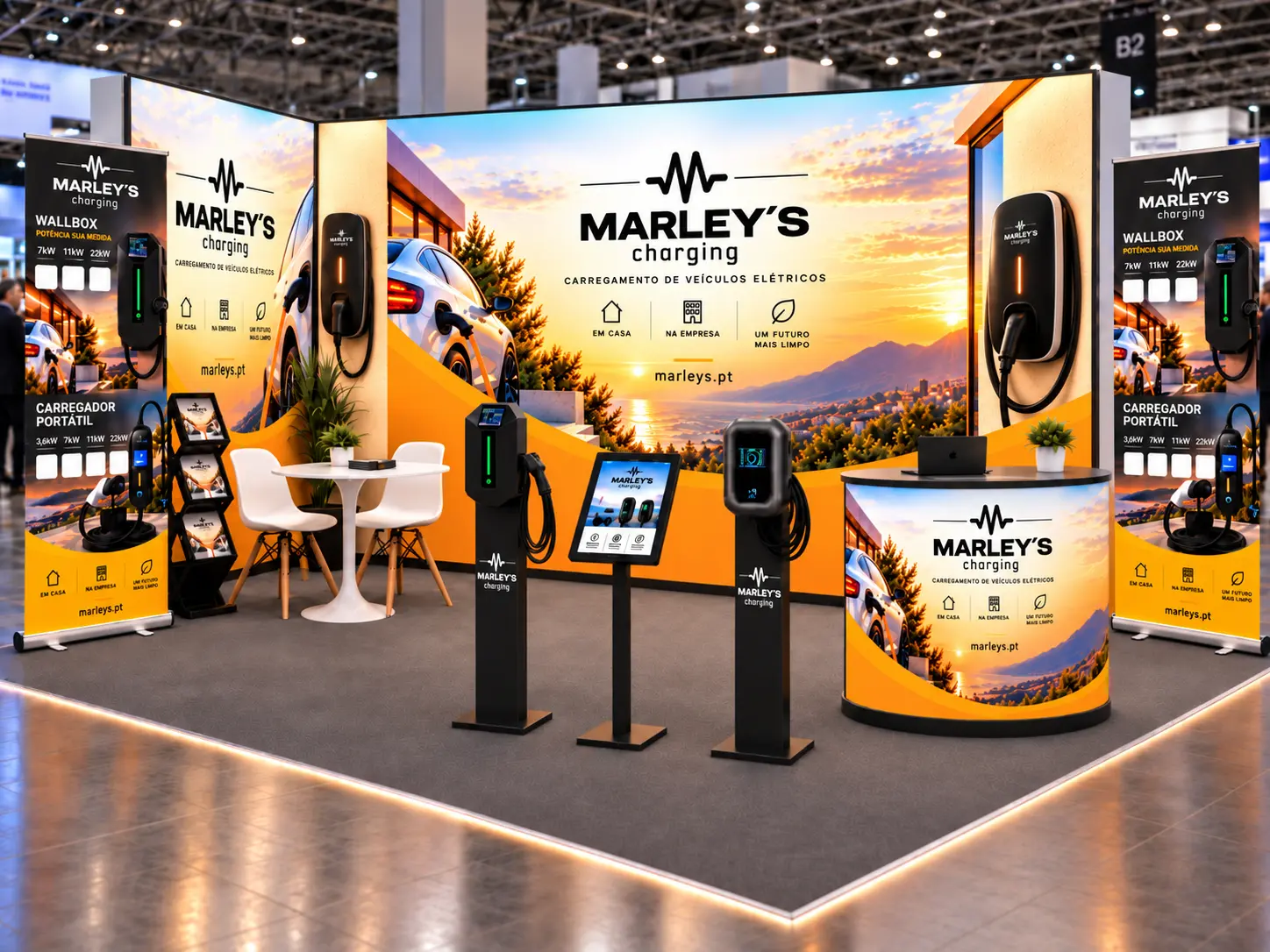 Novo stand MARLEYS no SAHE 2026