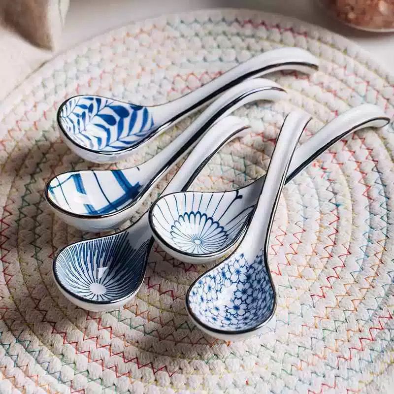 Cuchara ceramica ramen 16.5cm