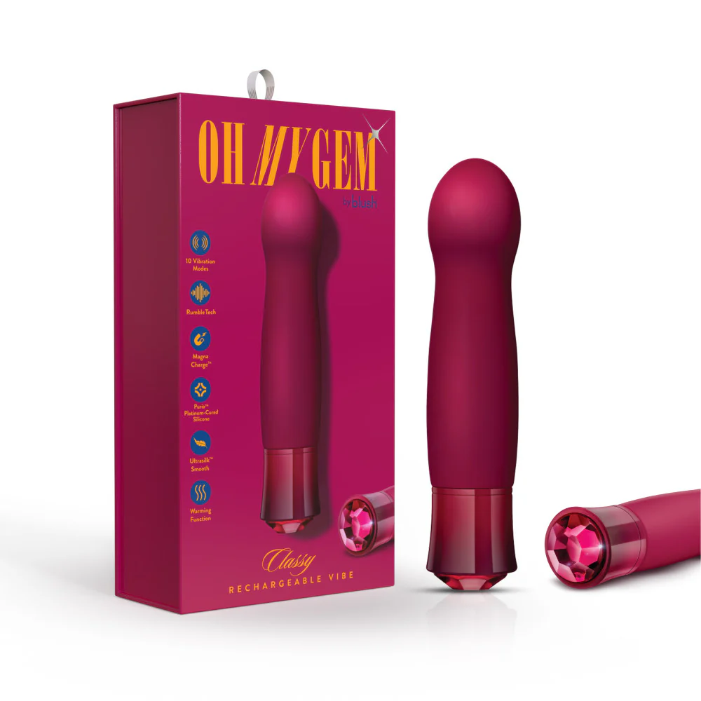 Vibrador Classy para Punto G Efecto Calor