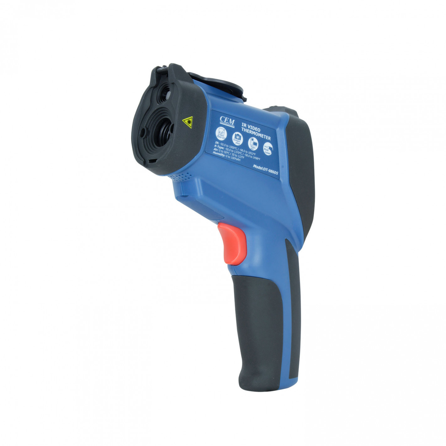 Termometro ir digital con video DT-9860S Cem Instruments