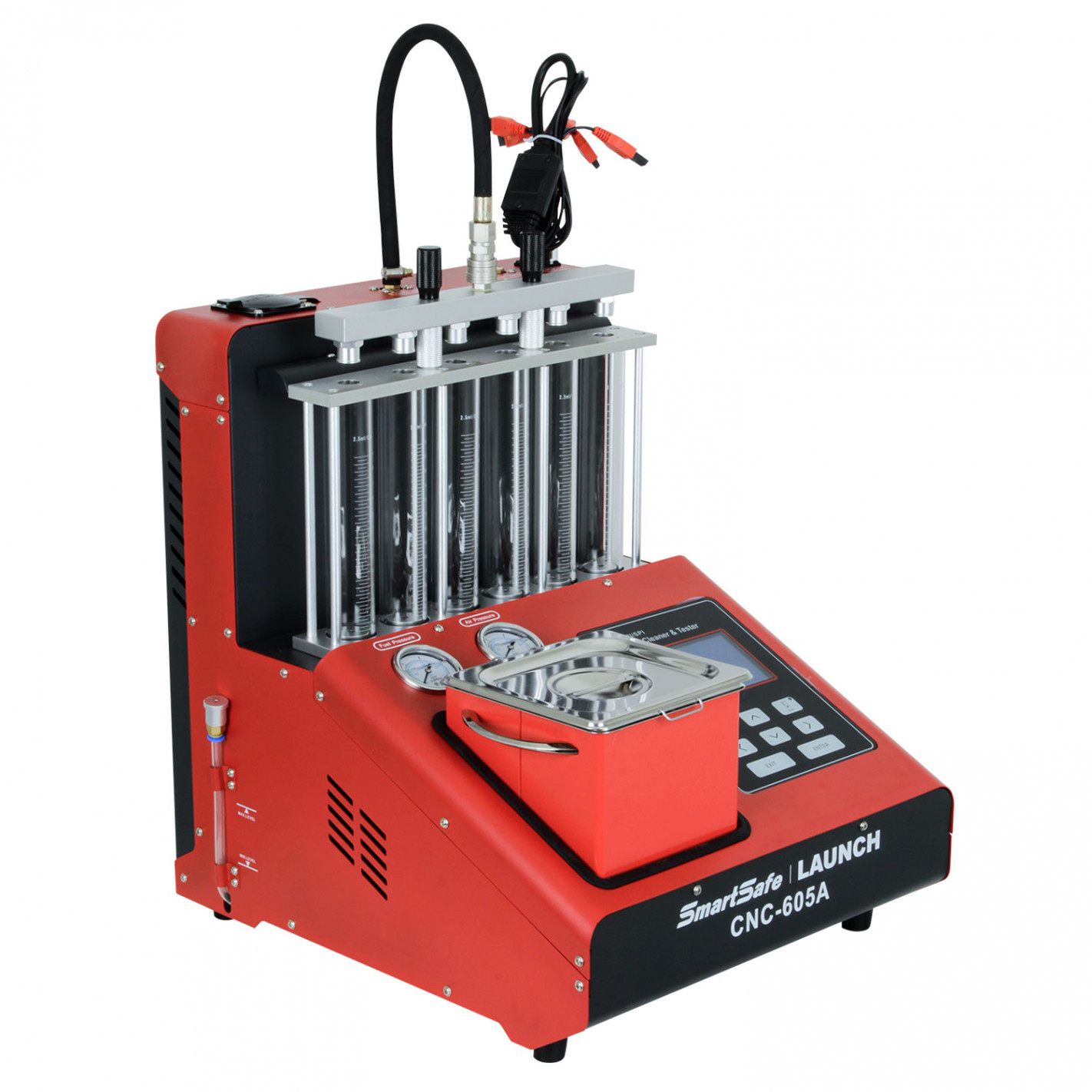 Limpiador y probador de inyectores Smartsafe CNC-605A 3