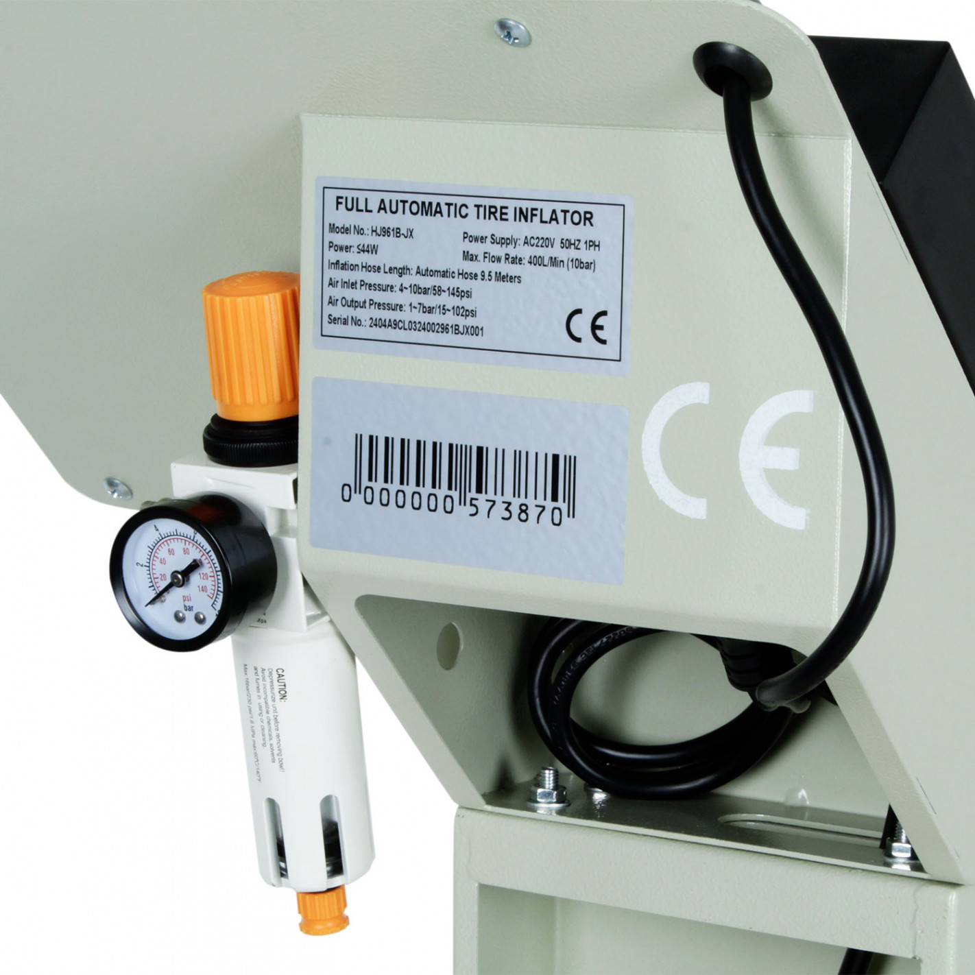 Inflador de pedestal con display led HJ961B-JX ACO Automotriz 6