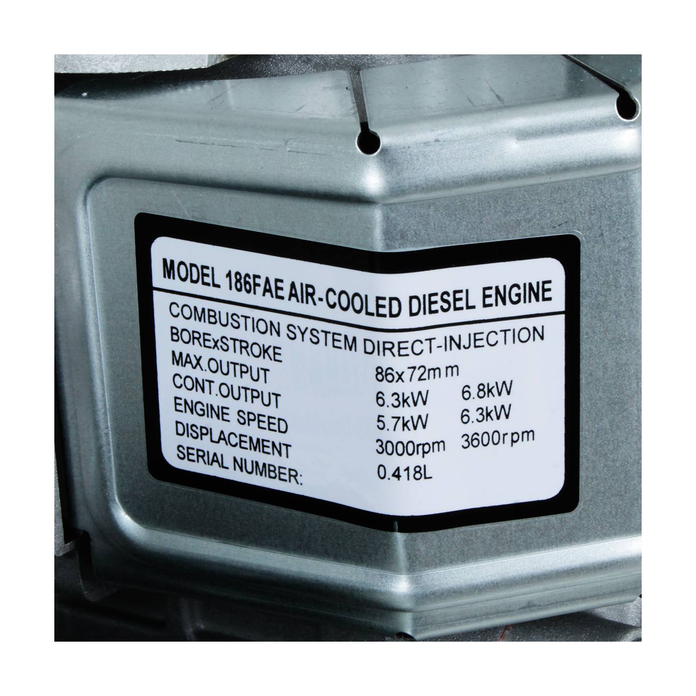 Motor SD186E para generador Sds Power 15
