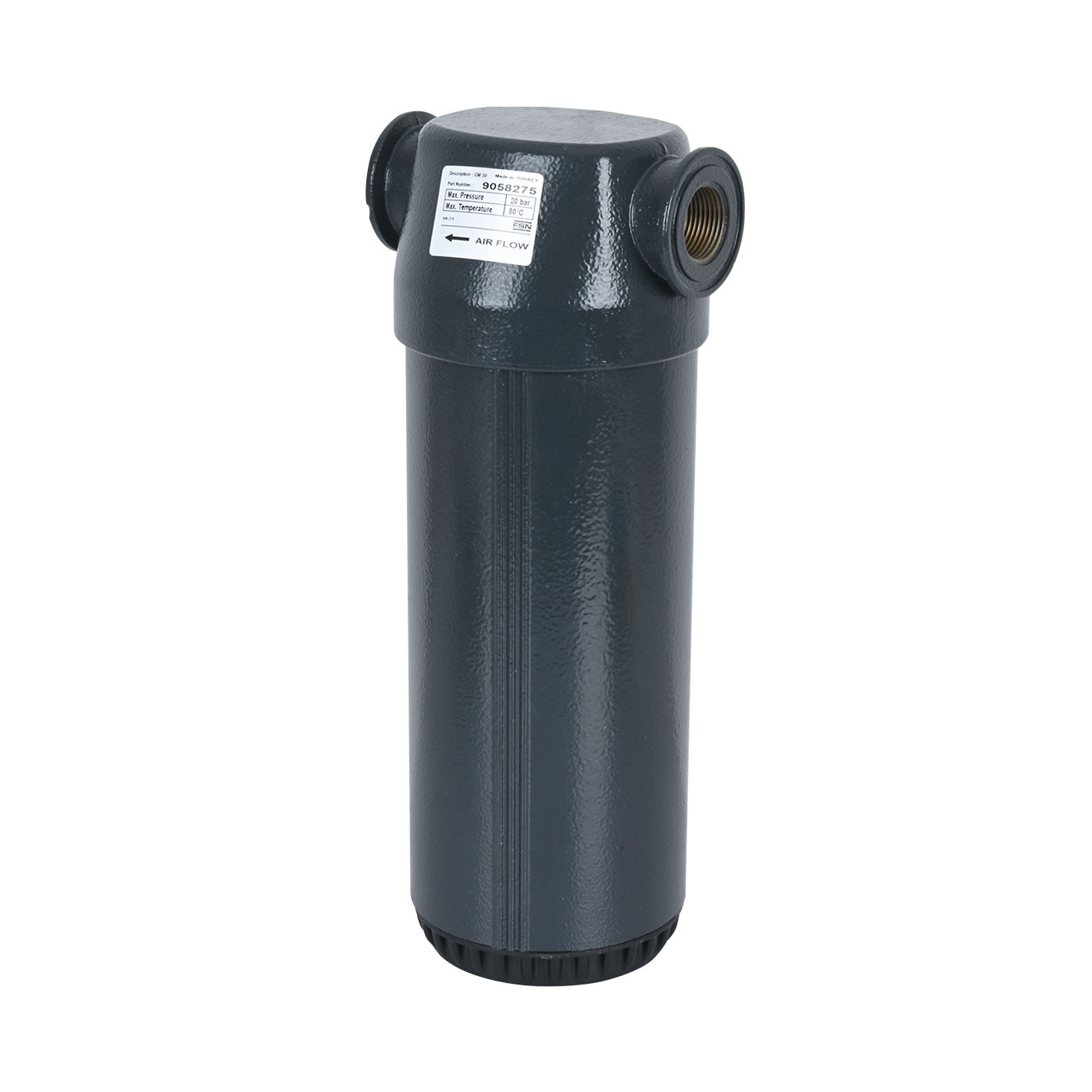 Filtro separador Nuair CM 30 – 0,003 micrón, 2.500 L/min