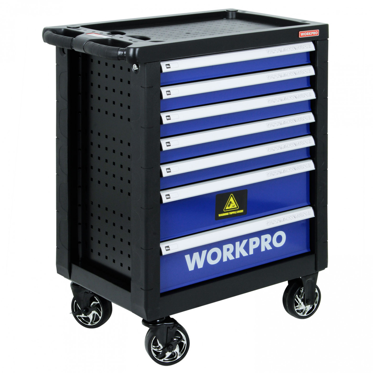 Carro con 193 herramientas WP209074 Workpro