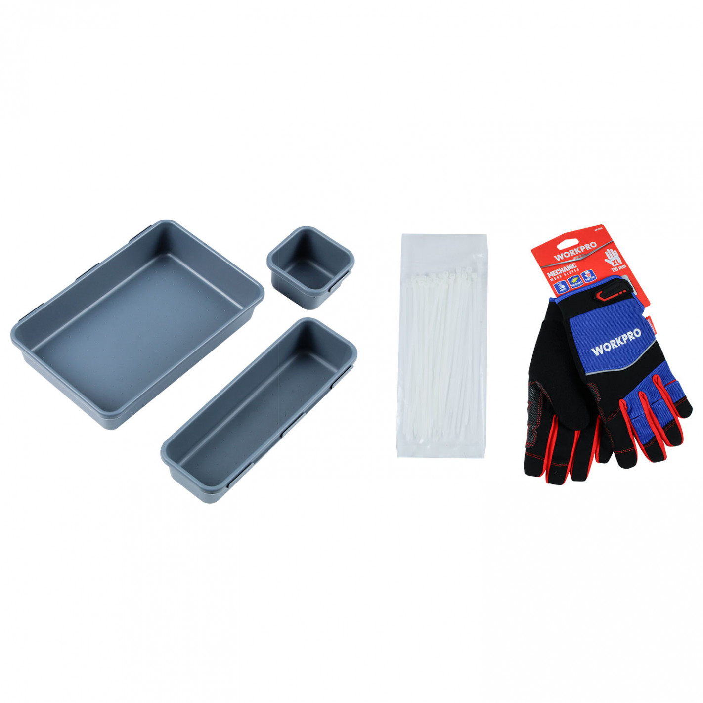 Carro con 193 herramientas WP209074 Workpro 6
