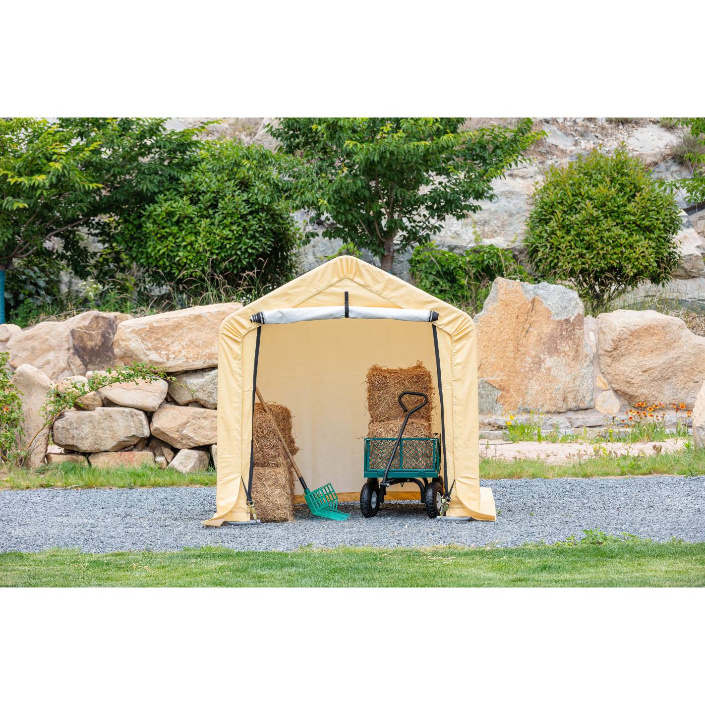 Mini cobertizo de jardin 1,83x1,83x1,83m 103-0606 Everest