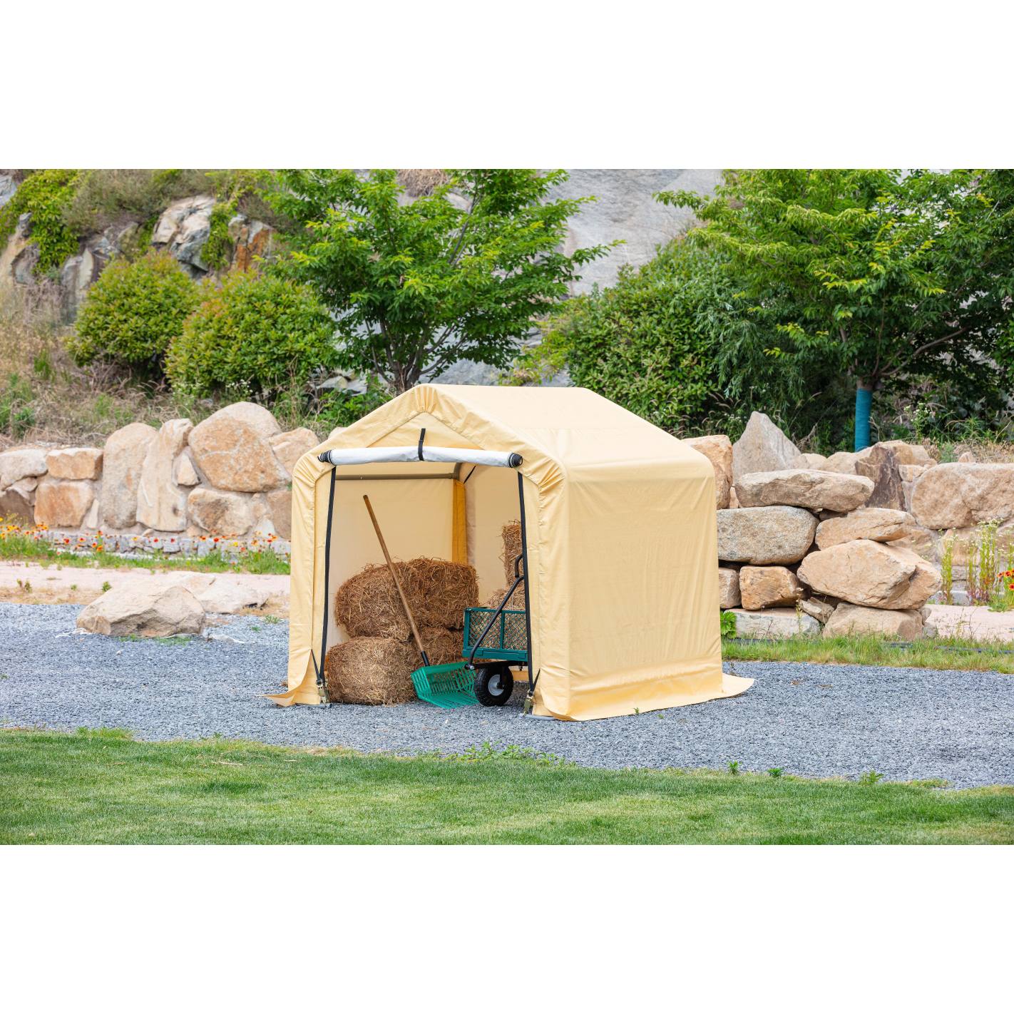 Mini cobertizo de jardin 1,83x1,83x1,83m 103-0606 Everest