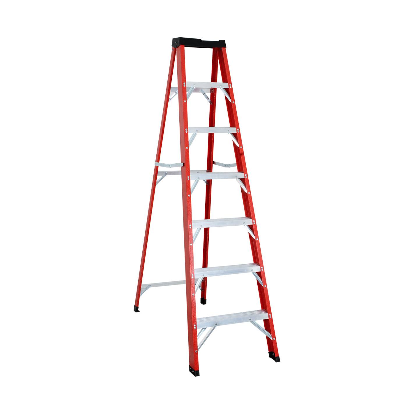 Escalera profesional fibra vidrio 2,10 mt JK-1507B Everest