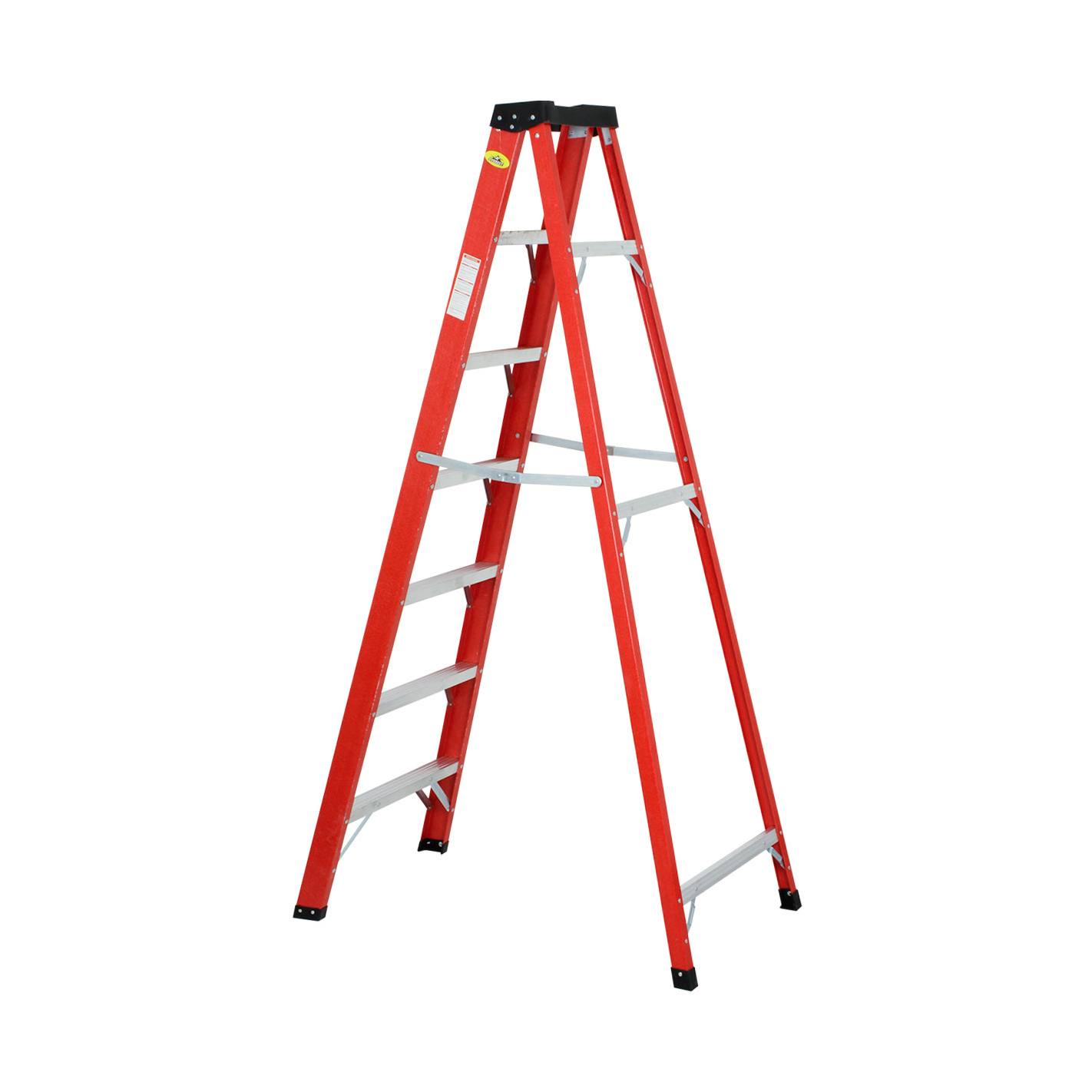 Escalera profesional fibra vidrio 2,10 mt JK-1507B Everest 3