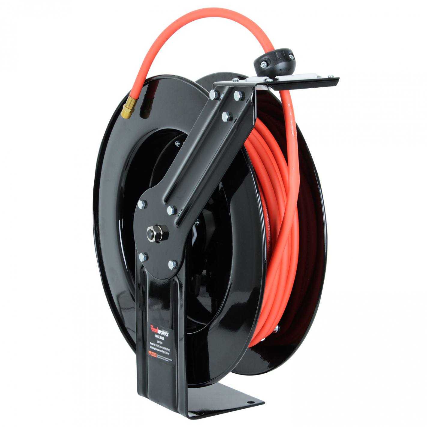 Enrollador manguera Lubeworks L801153 – 3/8" abierto 15 m, aire
