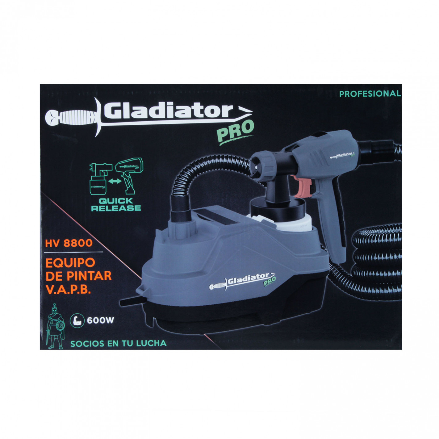 Equipo de pintar hv 8800 Gladiator 13